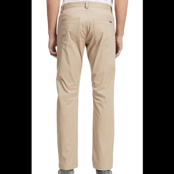 Calvin Klein Men's Slim Flat Front Khakis 32 - Picture 5 of 11